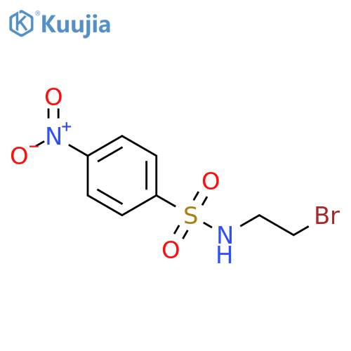 Benzenesulfonamide, N-(2-bromoethyl)-4-nitro- structure