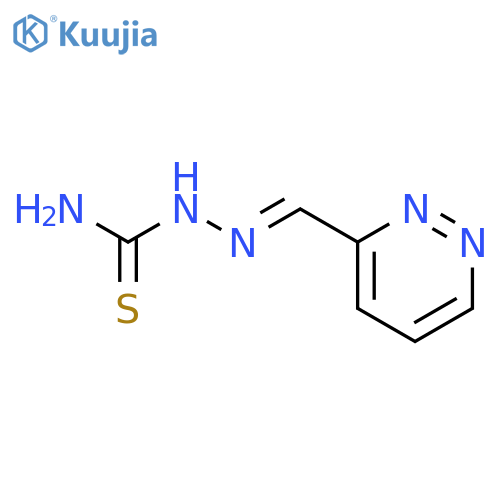 [(e)-pyridazin-3-ylmethylideneamino]thiourea structure