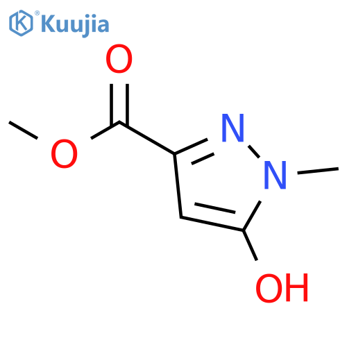 5-Hydroxy-1-methyl-1H-pyrazole-3-carboxylic Acid Methyl Ester structure
