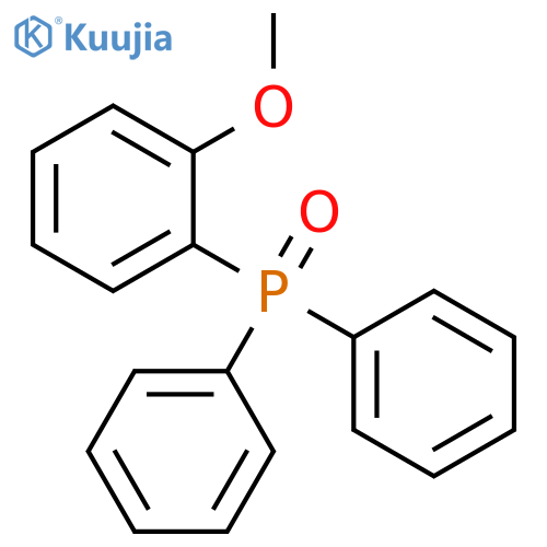 Phosphine oxide, (2-methoxyphenyl)diphenyl- structure
