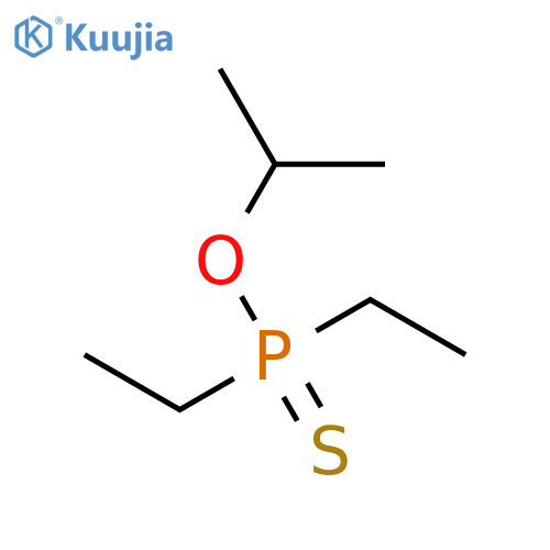Phosphinothioic acid, diethyl-, O-(1-methylethyl) ester structure