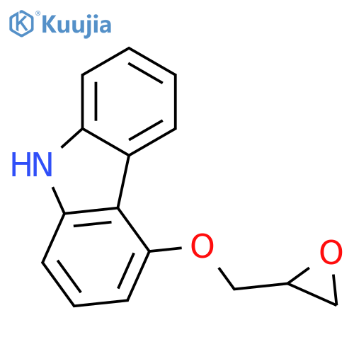 4-(2,3-Epoxypropoxy)carbazole structure