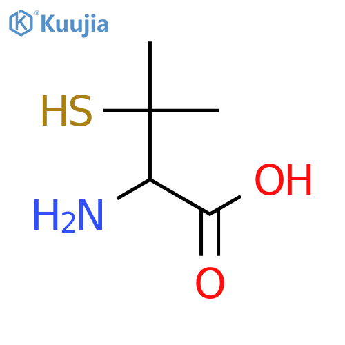 DL-Penicillamine structure