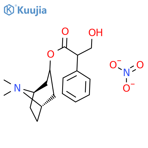8-METHYLATROPINIUM NITRATE structure