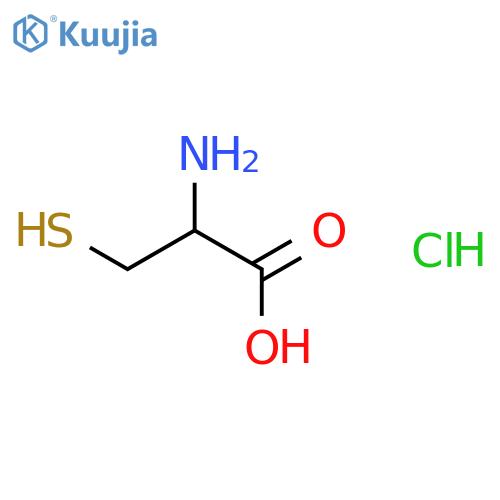 L-Cysteine hydrochloride structure