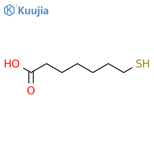 7-sulfanylheptanoic acid structure