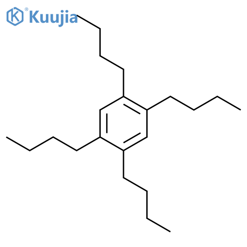 BENZENE, 1,2,4,5-TETRABUTYL- structure
