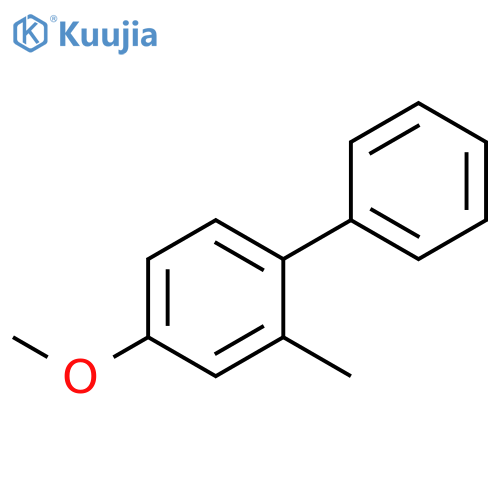 1,1'-Biphenyl, 4-methoxy-2-methyl- structure