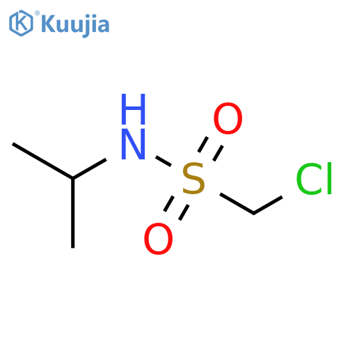 1-chloro-N-(1-methylethyl)methanesulfonamide structure