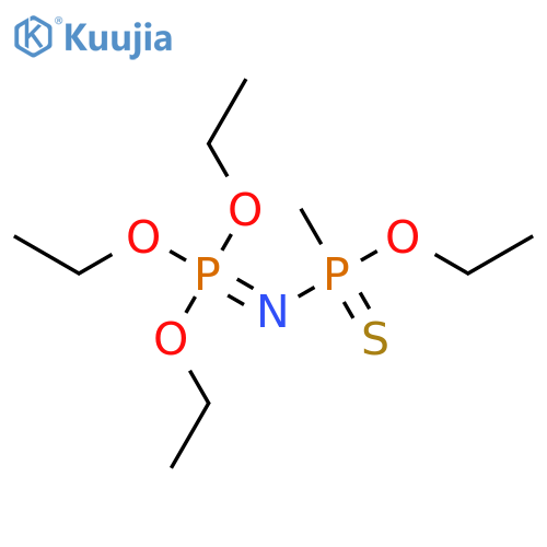 Phosphorimidic acid, (ethoxymethylphosphinothioyl)-, triethyl ester structure