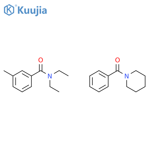 Benzamide, N,N-diethyl-3-methyl-, mixt. with 1-benzoylpiperidine (9CI) structure