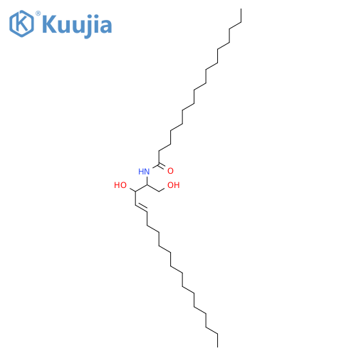 N-Hexadecanoyl-(2RS,3SR,4E)-2-Amino-4-octadecene-1,3-diol structure