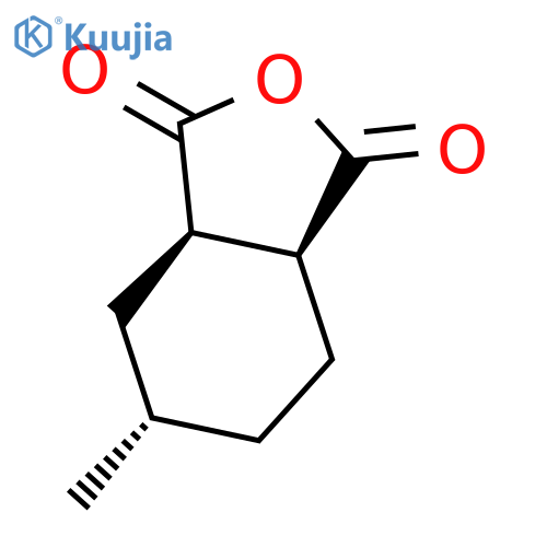 1,3-Isobenzofurandione, hexahydro-5-methyl-, (3aR,5S,7aS)-rel- structure