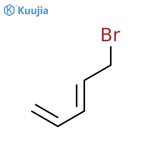 (3E)-5-bromopenta-1,3-diene structure