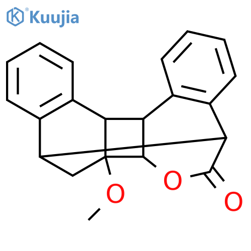 11-Methoxy-13-oxahexacyclo[10.9.0.02,11.03,8.09,15.016,21]henicosa-3,5,7,16,18,20-hexaen-14-one structure