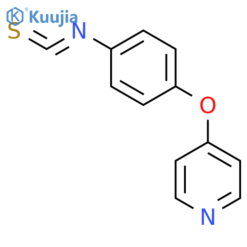 Pyridine, 4-(4-isothiocyanatophenoxy)- structure