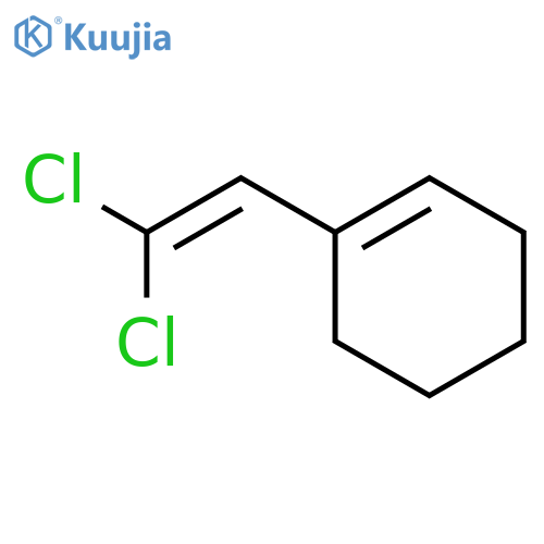 Cyclohexene, 1-(2,2-dichloroethenyl)- structure