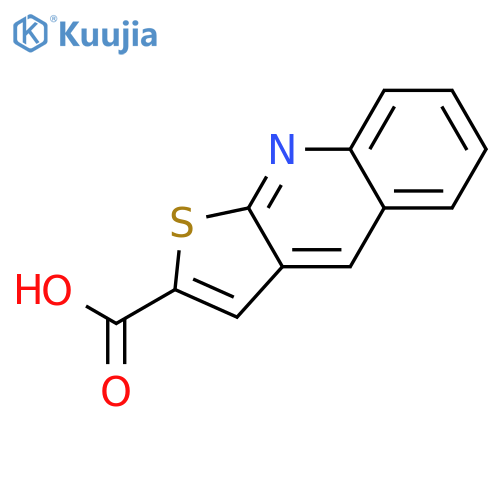Thieno2,3-Bquinoline-2-carboxylic Acid structure