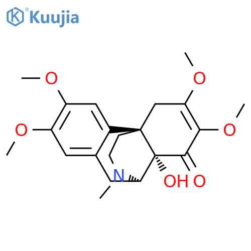 Morphinan-8-one,6,7-didehydro-14-hydroxy-2,3,6,7-tetramethoxy-17-methyl- (9CI) structure