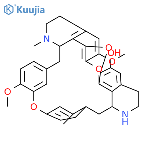 9,20-dimethoxy-15-methyl-7,23,33-trioxa-15,30-diazaoctacyclo[19.9.3.2~3,6~.1~8,12~.1~14,18~.0~22,34~.0~24,32~.0~27,31~]heptatriaconta-3,5,8(35),9,11,18(34),19,21,24,26,31,36-dodecaen-25-ol structure