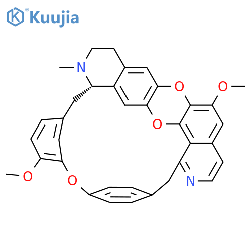 (1'alpha)-6,12'-dimethoxy-2'-methyl-1,2,3,4-tetradehydro-6',7-epoxyoxyacanthan structure