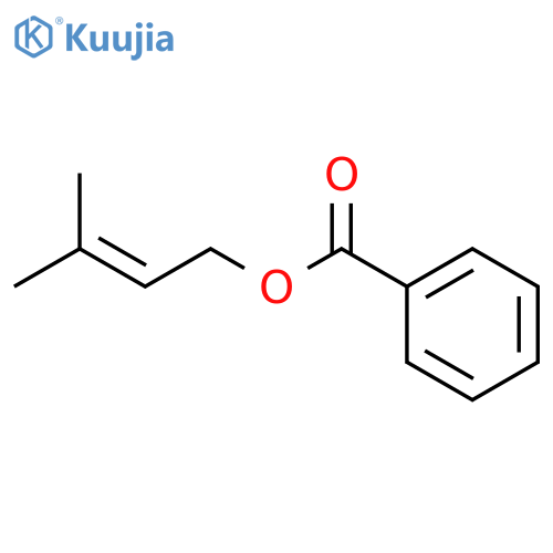 Prenyl benzoate structure