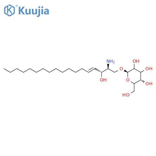 Glucosylsphingosine structure