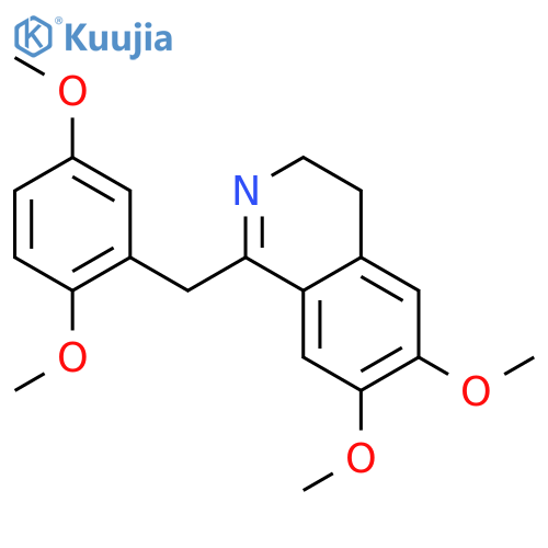 Isoquinoline,1-[(2,5-dimethoxyphenyl)methyl]-3,4-dihydro-6,7-dimethoxy- structure
