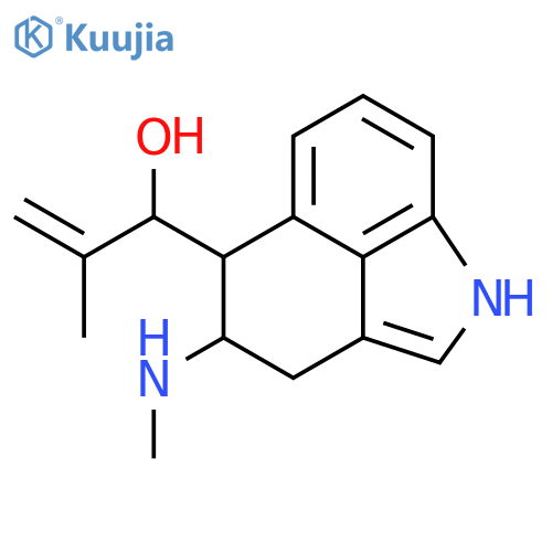 (1R)-2-methyl-1-[(4R,5R)-4-(methylamino)-1,3,4,5-tetrahydrobenzo[cd]indol-5-yl]prop-2-en-1-ol structure