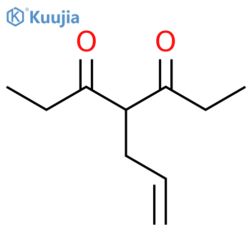 3,5-Heptanedione, 4-(2-propenyl)- structure