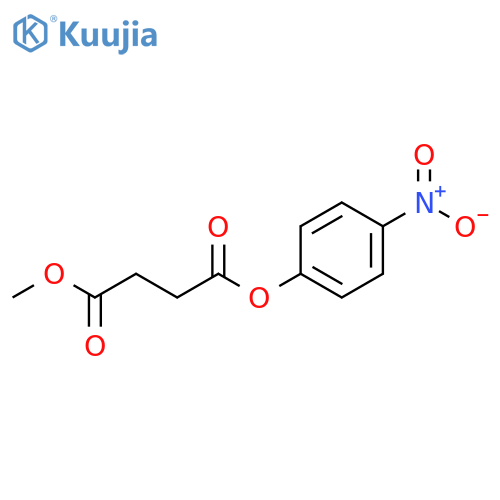 methyl 4-nitrophenyl succinate structure