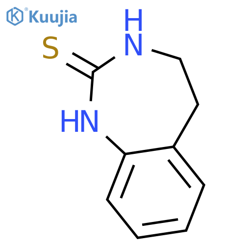 2H-1,3-Benzodiazepine-2-thione, 1,3,4,5-tetrahydro- structure