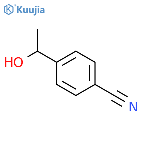 4-(1-Hydroxyethyl)-benzonitrile structure