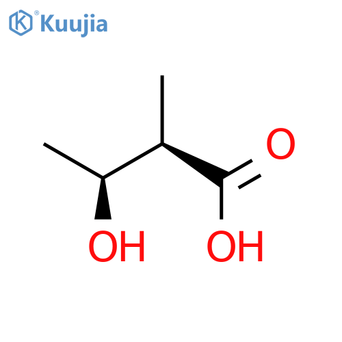 BUTANOIC ACID, 3-HYDROXY-2-METHYL-, (2R,3S)- structure