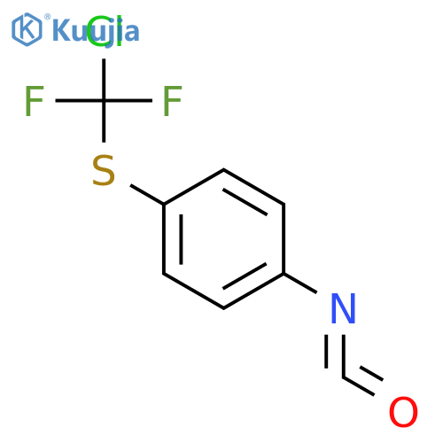 Benzene, 1-[(chlorodifluoromethyl)thio]-4-isocyanato- structure