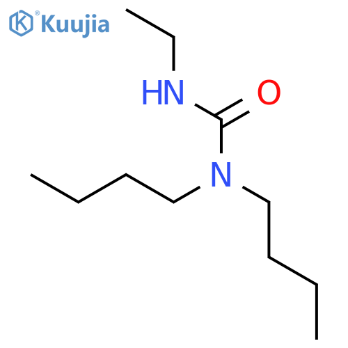 1,1-dibutyl-3-ethylurea structure