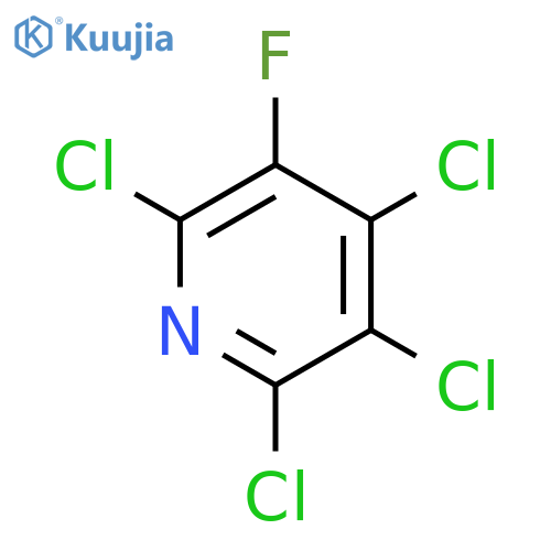 PYRIDINE, 2,3,4,6-TETRACHLORO-5-FLUORO- structure