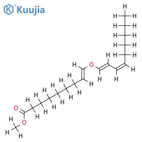 (8E,1'E,3'Z)-9-(1',3'-nonadienyloxy)-8-nonenoic acid methyl ester structure