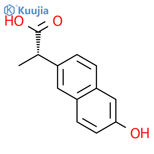 (S)-O-Desmethyl Naproxen structure