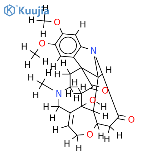 14-hydroxy-2,3-dimethoxy-19-methyl-16,19-seco-strychnidine-10,16-dione structure