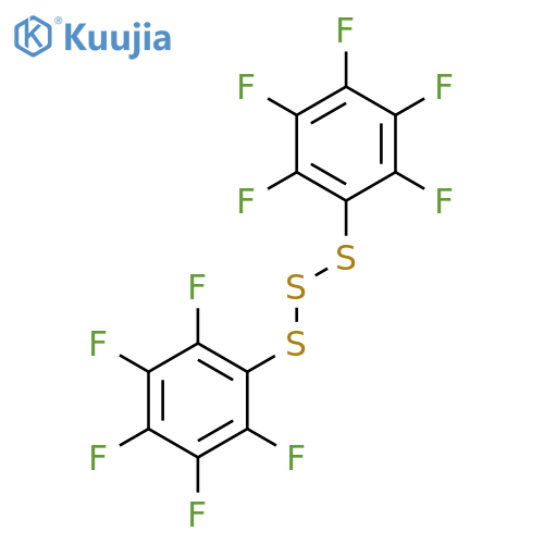 Trisulfide, bis(pentafluorophenyl) structure