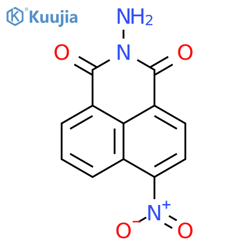 3-amino-8-nitro-3-azatricyclo7.3.1.0,5,13trideca-1(13),5,7,9,11-pentaene-2,4-dione structure