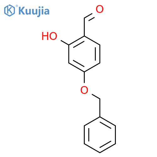 4-Benzyloxy-2-hydroxybenzaldehyde structure