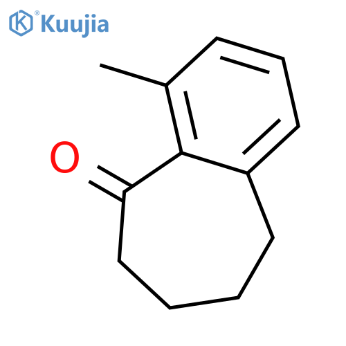 5H-Benzocyclohepten-5-one, 6,7,8,9-tetrahydro-4-methyl- structure