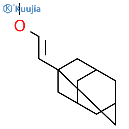 TRICYCLO[3.3.1.13,7]DECANE, 1-(2-METHOXYETHENYL)- structure