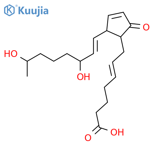 Prosta-5,10,13-trien-1-oicacid, 15,19-dihydroxy-9-oxo-, (5Z,13E,15S,19R)- (9CI) structure