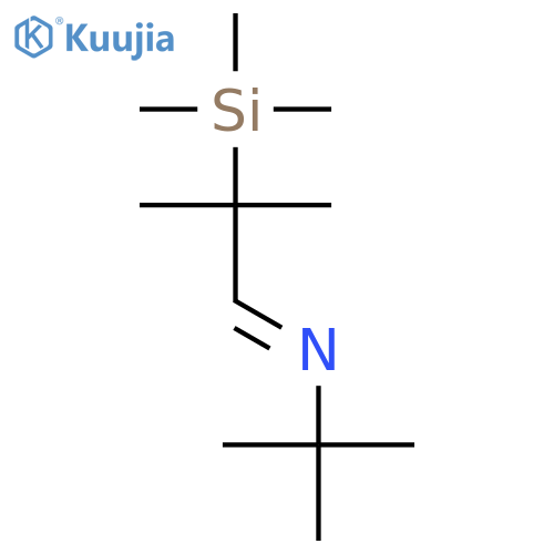 2-PROPANAMINE, 2-METHYL-N-[2-METHYL-2-(TRIMETHYLSILYL)PROPYLIDENE]- structure