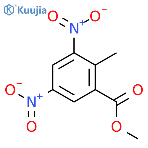 2-Methyl-3,5-dinitro-benzoic acid methyl ester structure