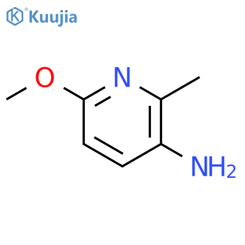 6-Methoxy-2-methylpyridin-3-amine structure