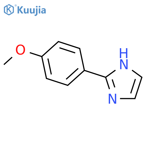 2-(4-methoxyphenyl)-1H-imidazole structure